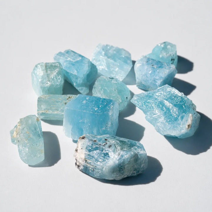 Natūralus akvamarinas mineralas (Pakistanas)