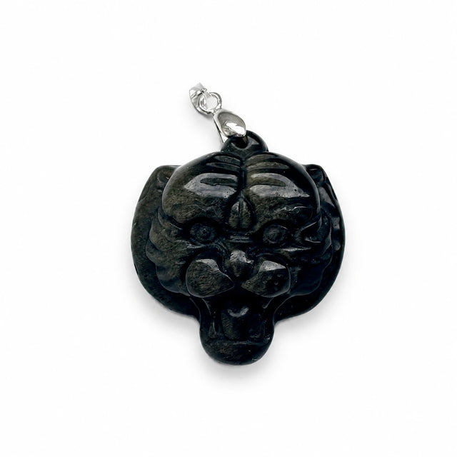 Auksinio obsidiano pakabukas "Tigras"