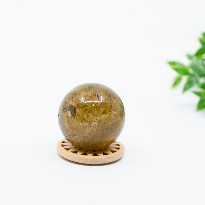 Citrino sfera "AAA" 54 g.