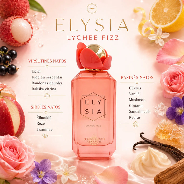 Fragrance World Elysia Lychee Fizz Eau de Parfum 100 ml