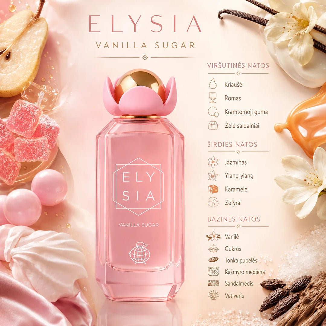 Fragrance World Elysia Vanilla Sugar Eau de Parfum 100 ml