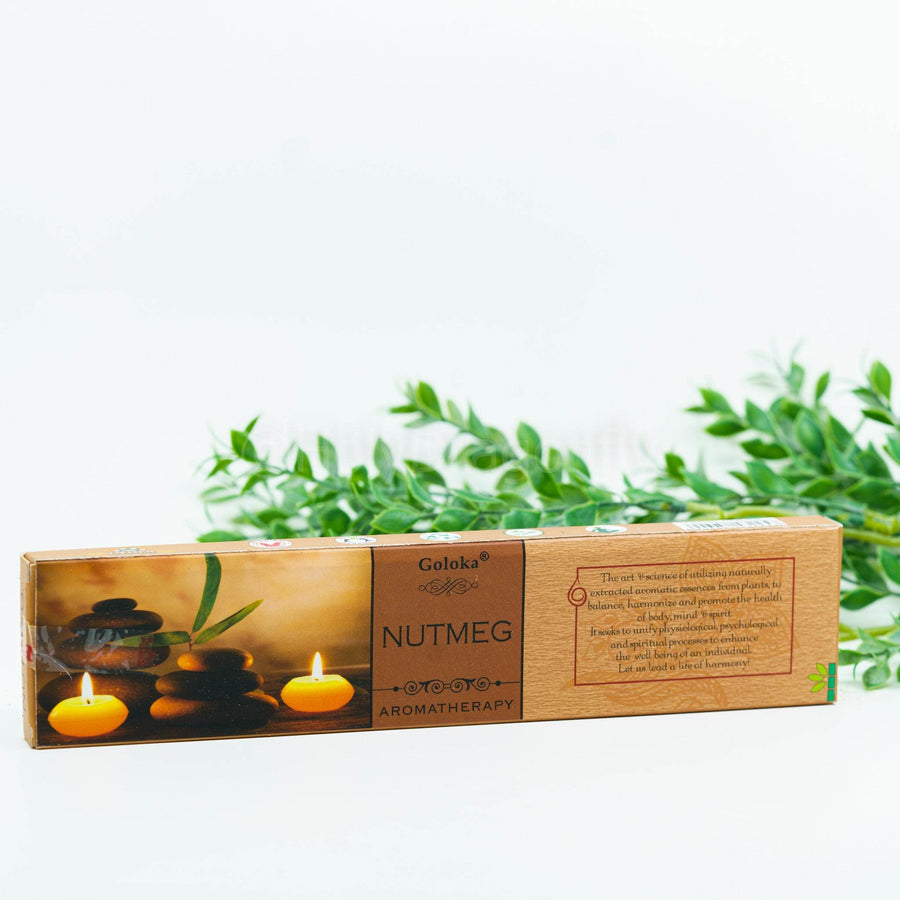 Goloka Aromatherapy Nutmeg smilkalai - Holy Dragonfly