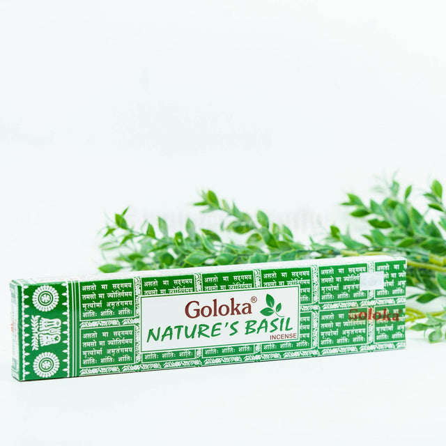 Goloka Aromatherapy Basil smilkalai - Holy Dragonfly