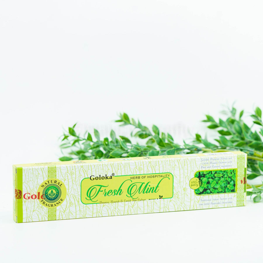 Goloka Aromatherapy Fresh Mint smilkalai - Holy Dragonfly