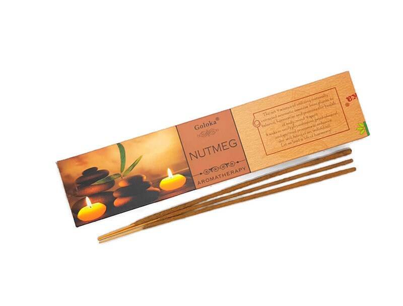 Goloka Aromatherapy Nutmeg smilkalai - Holy Dragonfly