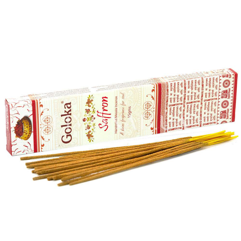 Goloka Aromatherapy Saffron smilkalai - Holy Dragonfly
