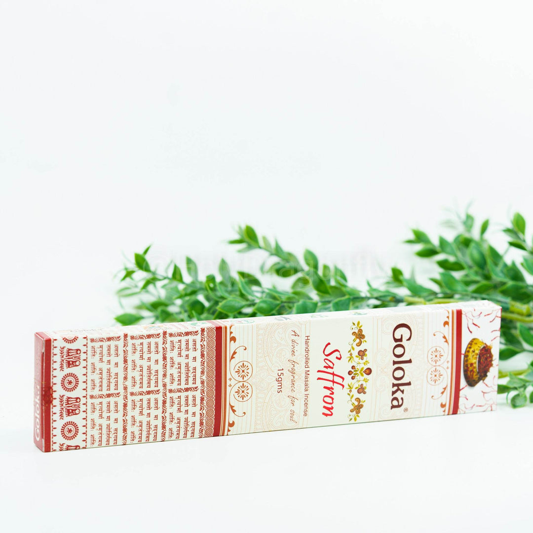 Goloka Aromatherapy Saffron smilkalai - Holy Dragonfly