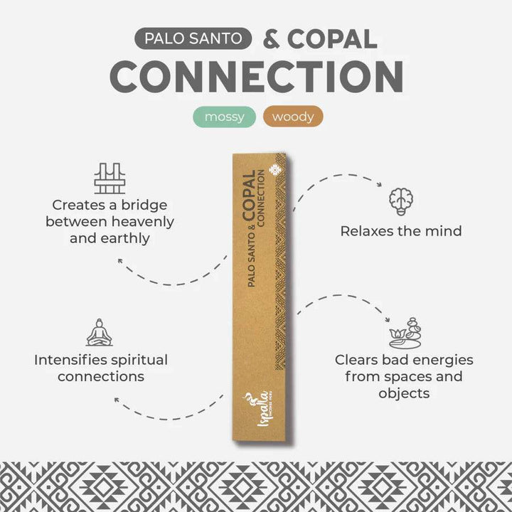 Ispalla Palo Santo smilkalai Palo Santo & Copal - Holy Dragonfly