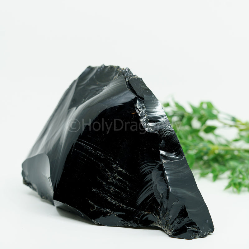 Juodas obsidianas "mineralas" 2.6kg