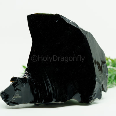 Juodas obsidianas "mineralas" 2.65kg