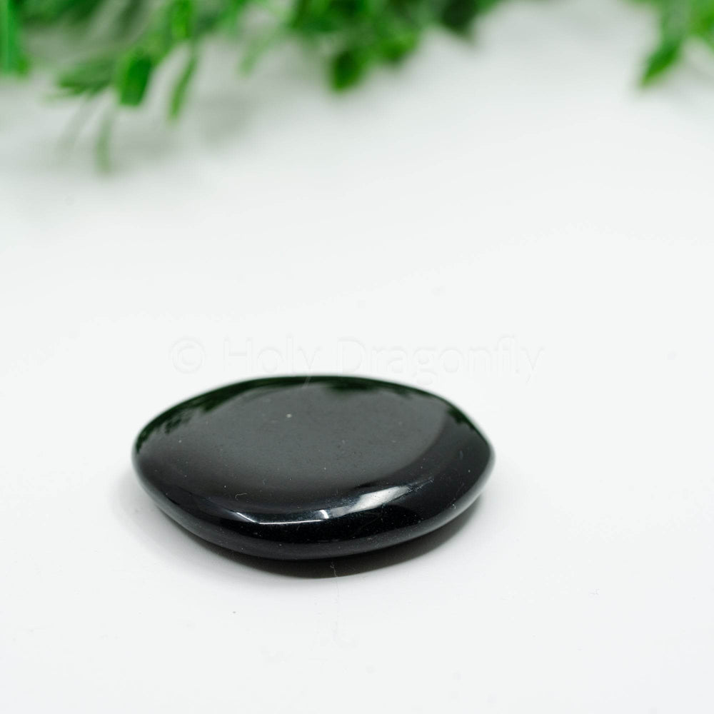 Juodas obsidianas (plokštelė) - Holy Dragonfly