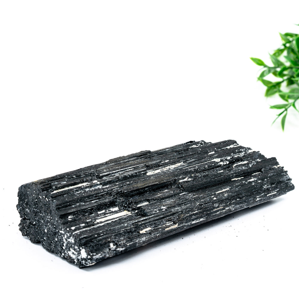 Juodas Turmalinas Šerlas mineralas 420 g - Holy Dragonfly