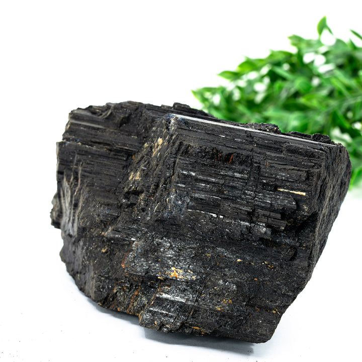 Juodas Turmalinas Šerlas mineralas 1180 g - Holy Dragonfly