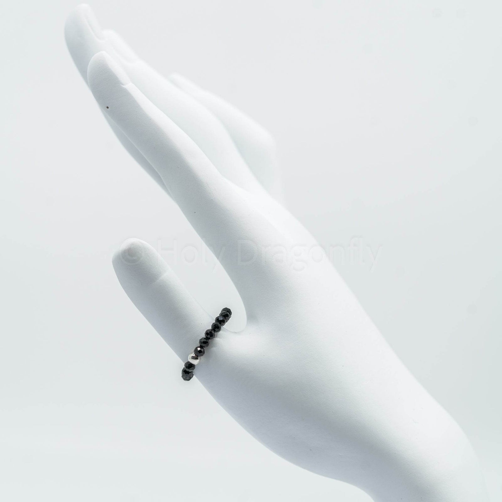 Špinelio žiedas (briaunuotas) - Holy Dragonfly