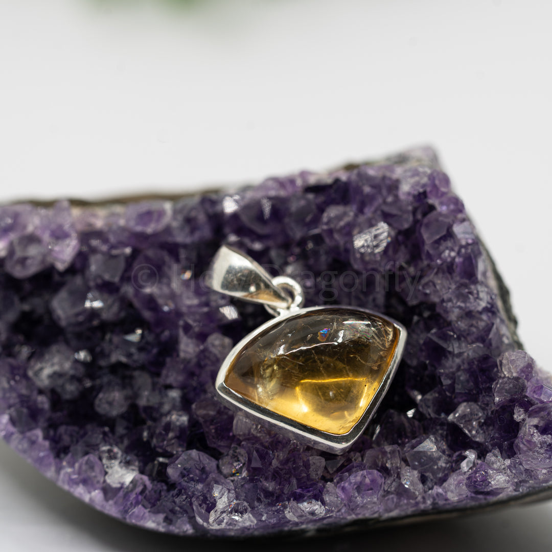Juvelyrinis Citrino pakabukas (925) 5.8g