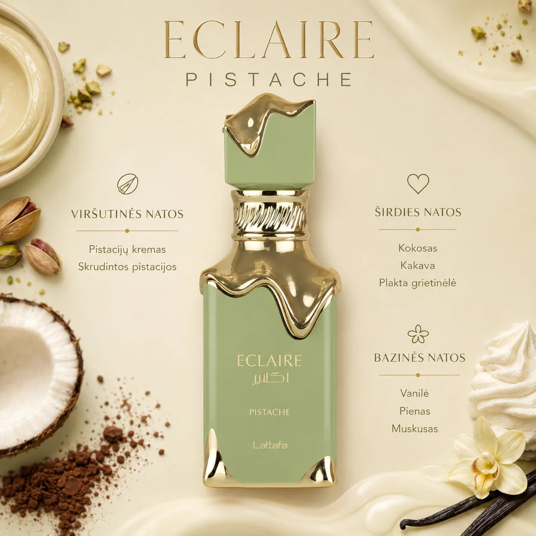 Lattafa Eclaire Pistache Eau de Parfum 100 ml