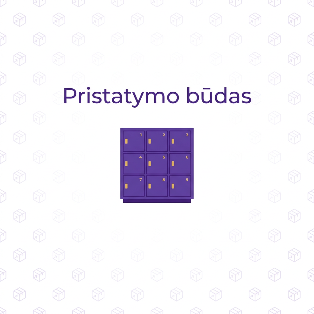 Pristatymo būdas