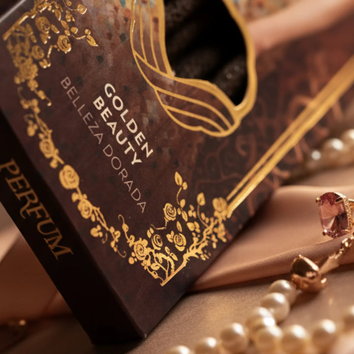 Sagrada Madre Tao Perfum – Golden Beauty – kvapo žymėjimas ant pakuotės