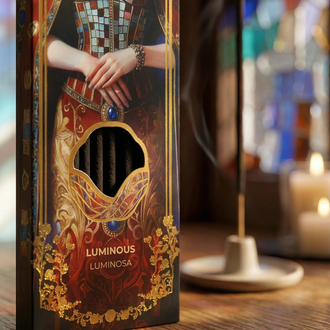 Sagrada Madre Tao Perfum – Luminous – kvapo žymėjimas ant pakuotės