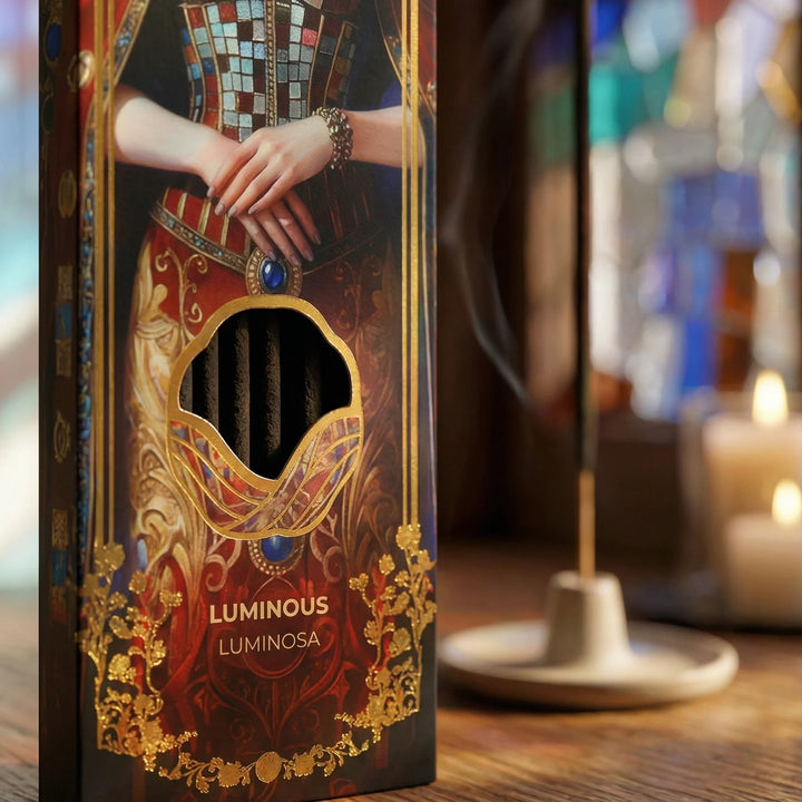 Sagrada Madre Tao Perfum – Luminous – kvapo žymėjimas ant pakuotės