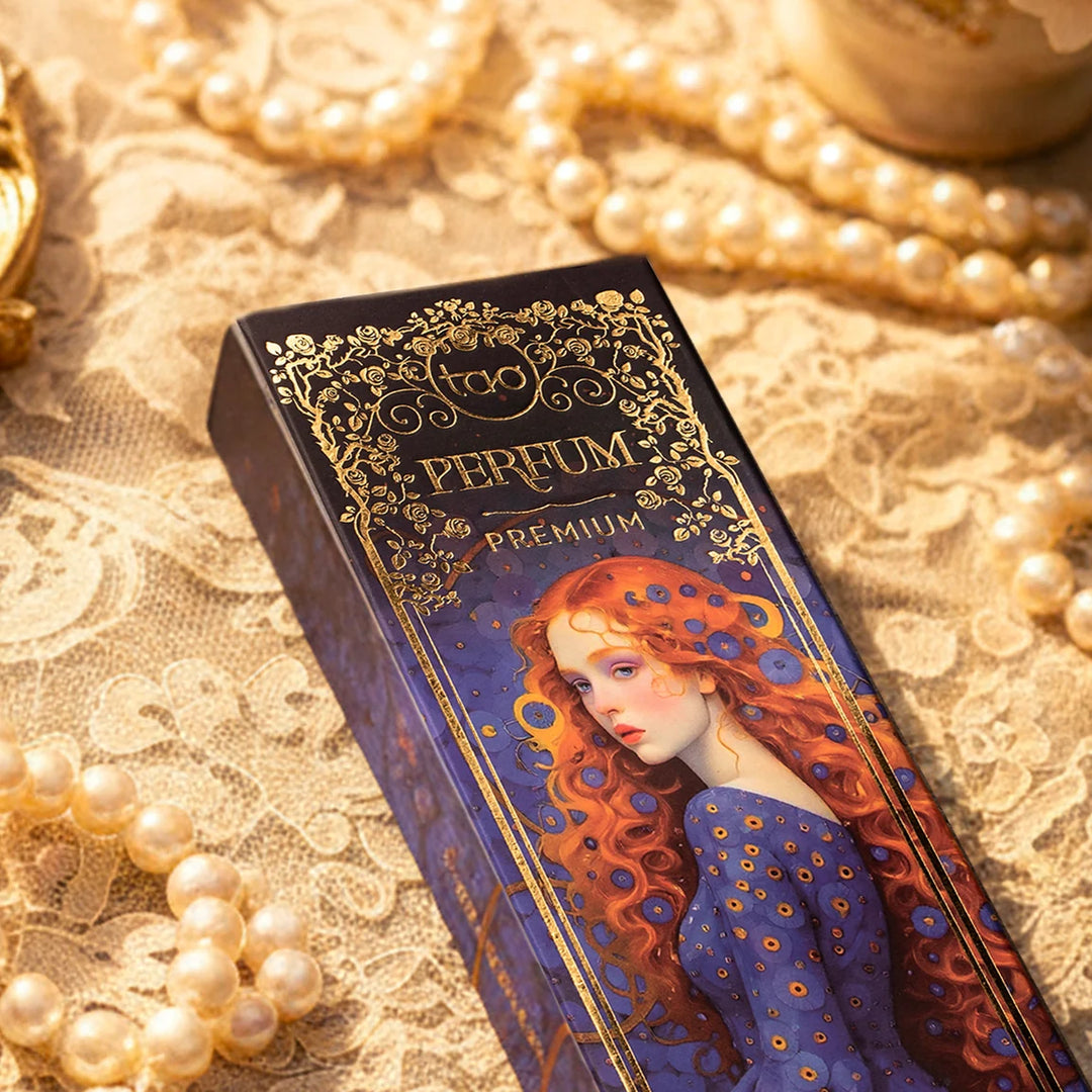 Sagrada Madre Tao Perfum – Mystic Blue – portreto detalė ant pakuotės