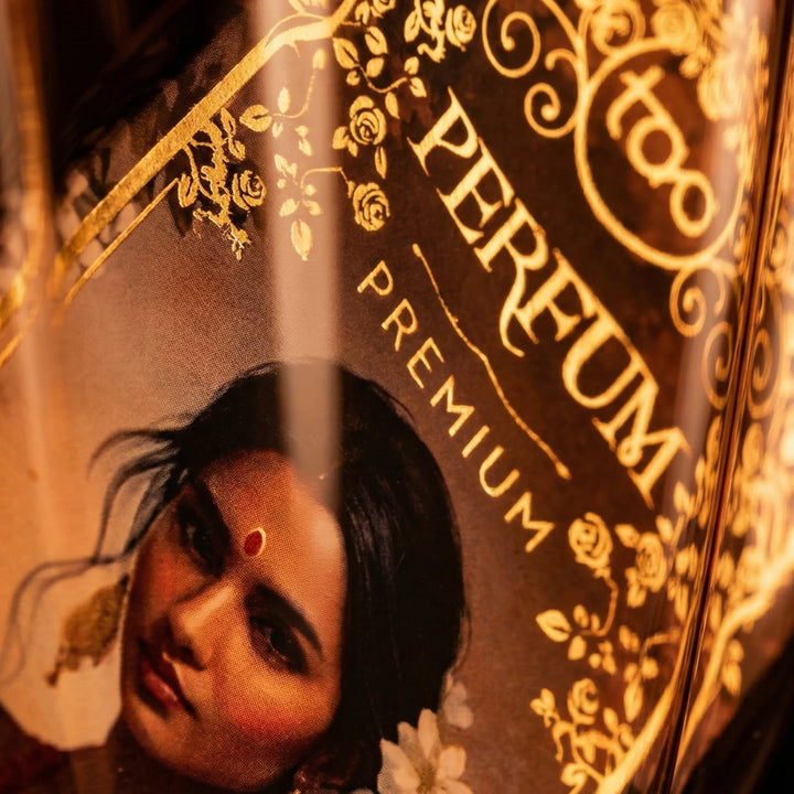 Sagrada Madre Tao Perfum – Sandalwood – portreto detalė ant pakuotės