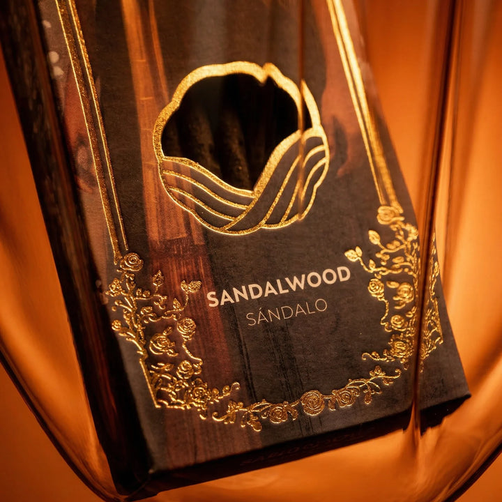 Sagrada Madre Tao Perfum – Sandalwood – kvapo žymėjimas ant pakuotės