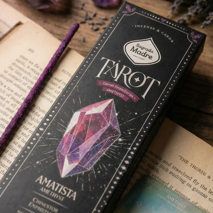 Sagrada Madre Tarot Gems ametisto smilkalai, nuotrauka 3
