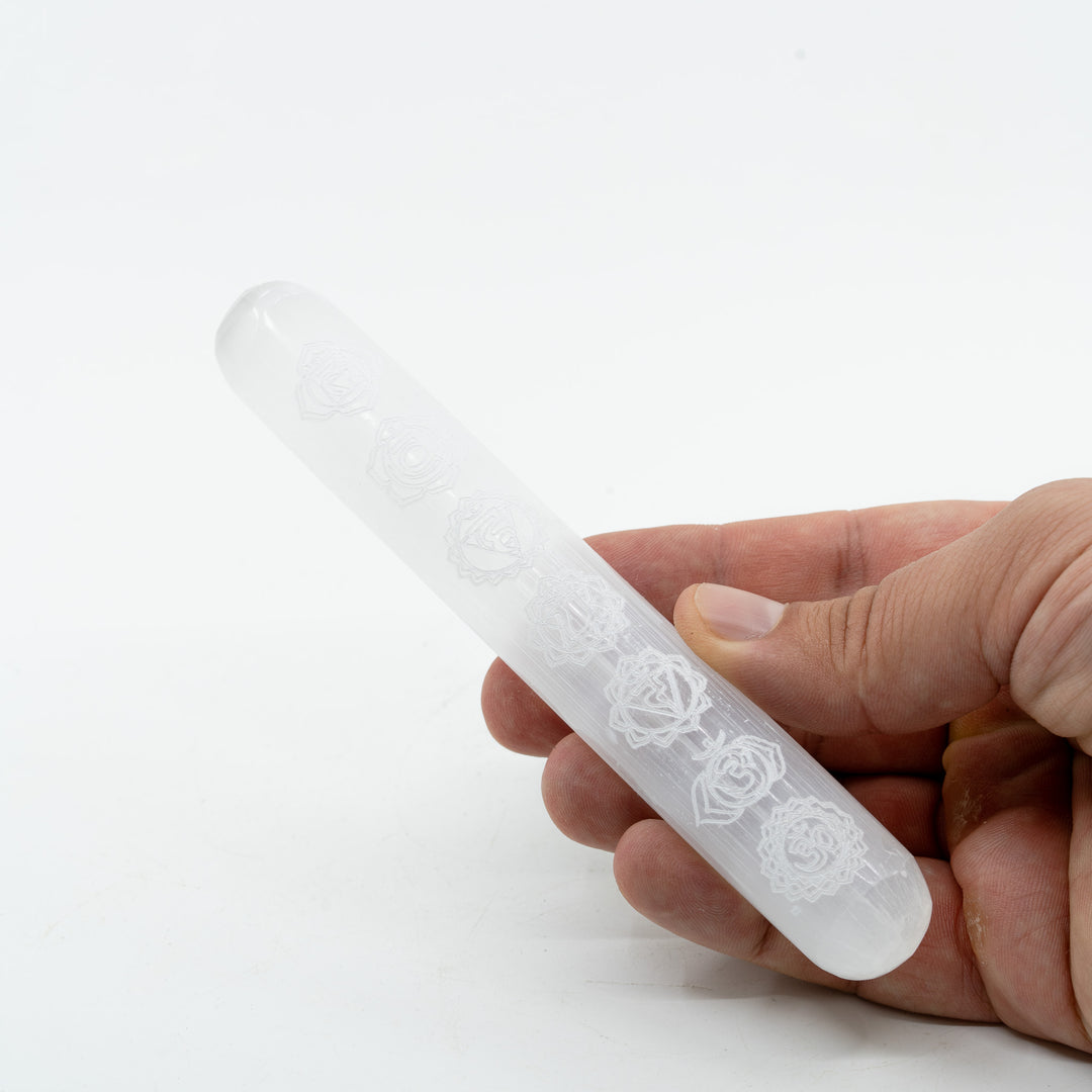 Selenitas 7 čakrų masažinė lazdelė