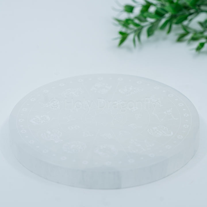 Selenito padėkliukas "Zodiakas" 14cm