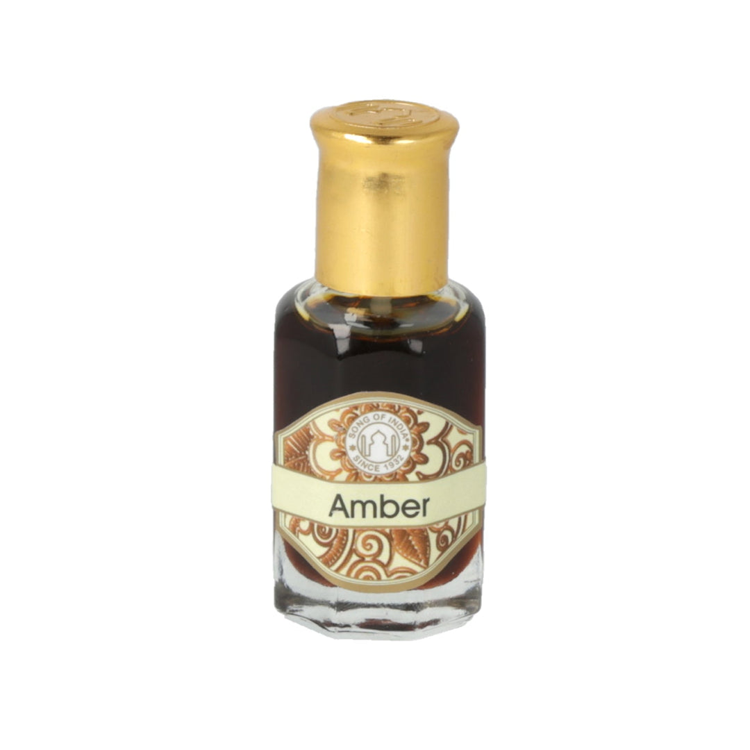 Song of India ajurvedinis gintaro kvapusis aliejus 10 ml pakuotės vaizdas