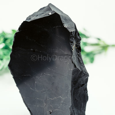 Šungitas mineralas (viena pusė poliruota)