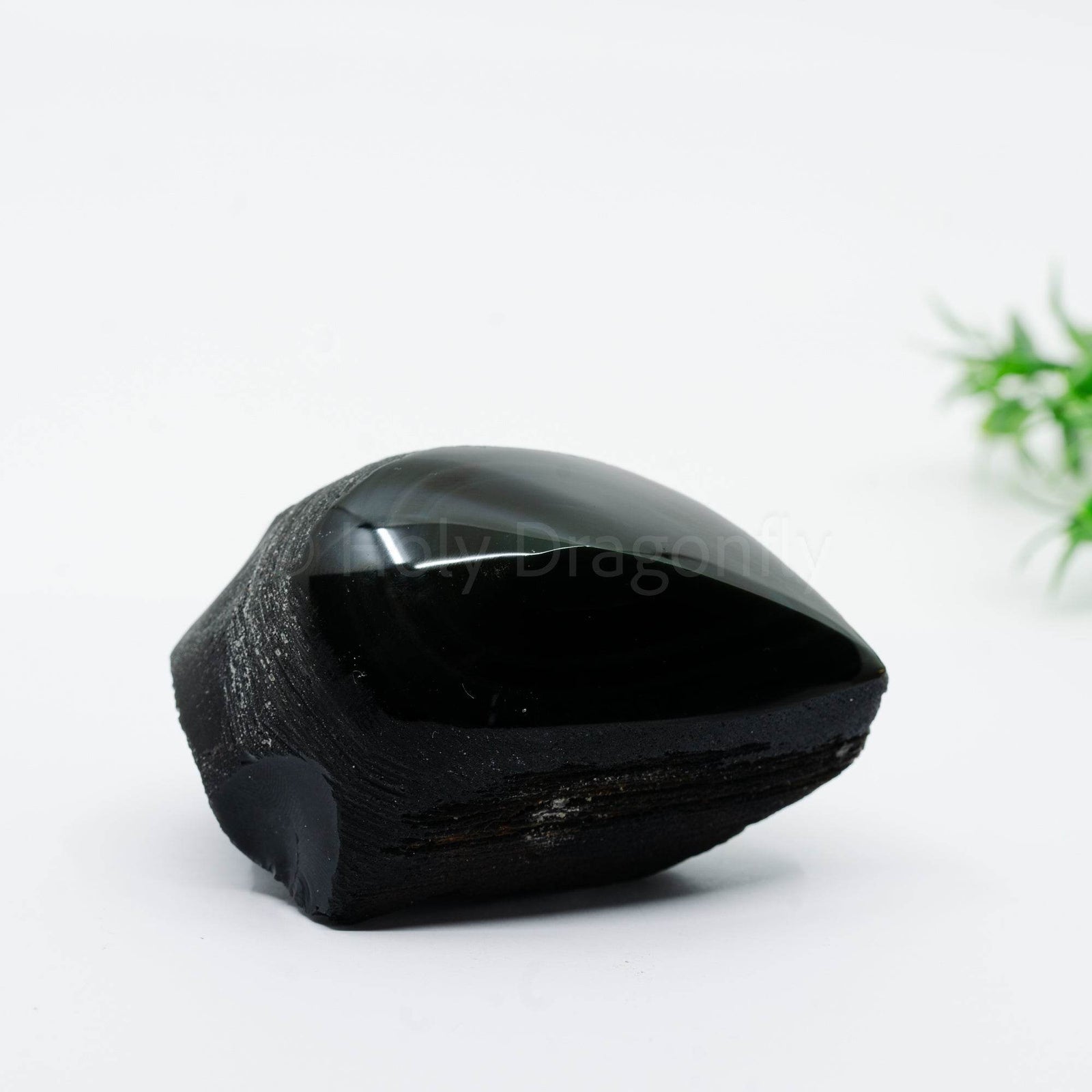 Vaivorykštinio Obsidiano mineralas - Holy Dragonfly