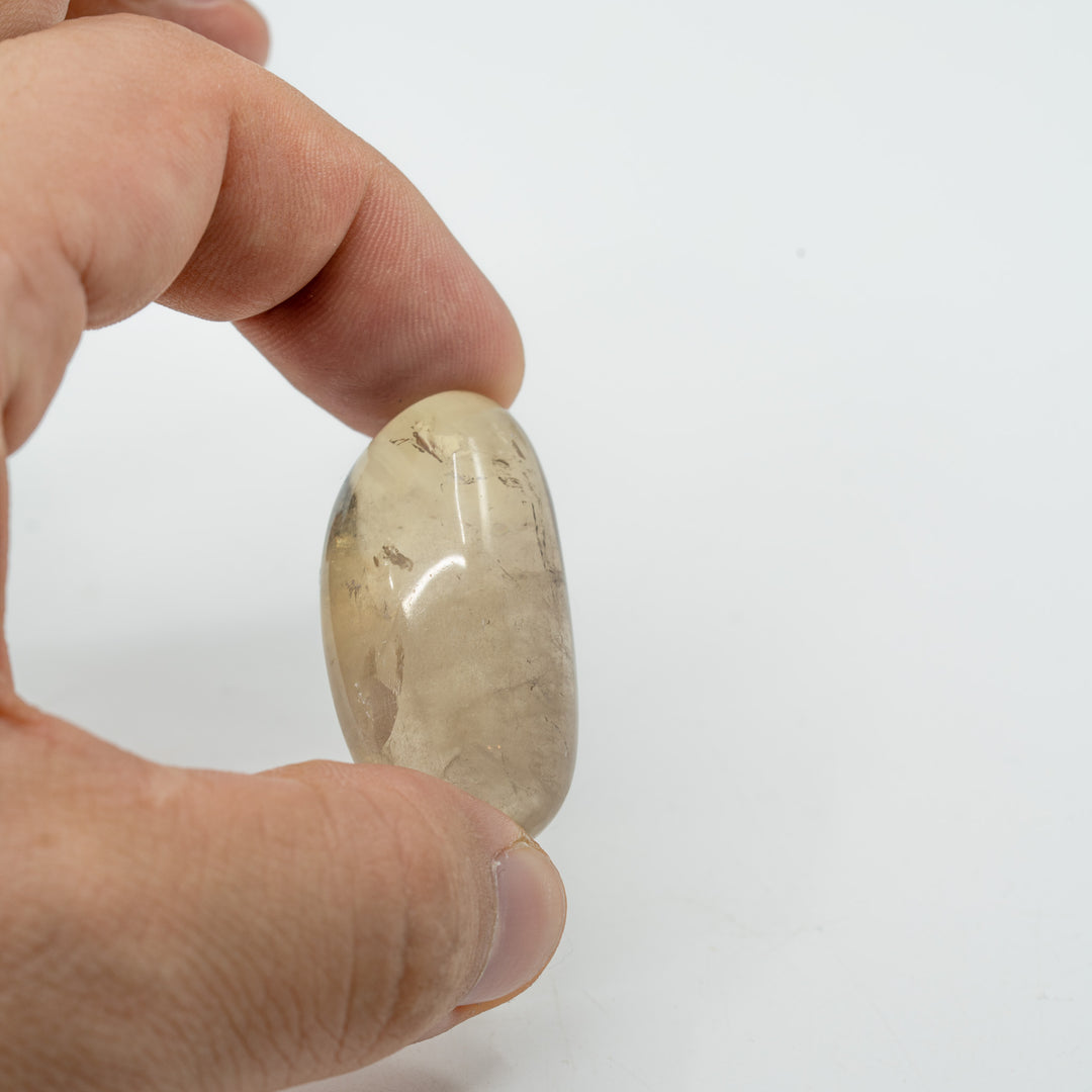 Natūralus Zambijos citrinas