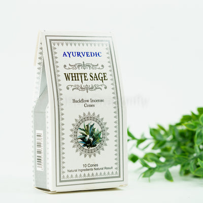 Ayurvedic "White Sage" Backflow smilkalai