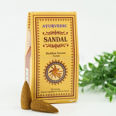 Ayurvedic "Sandalmedis" Backflow smilkalai