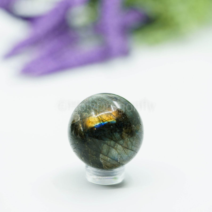 Labradoritas sfera 3cm - Holy Dragonfly