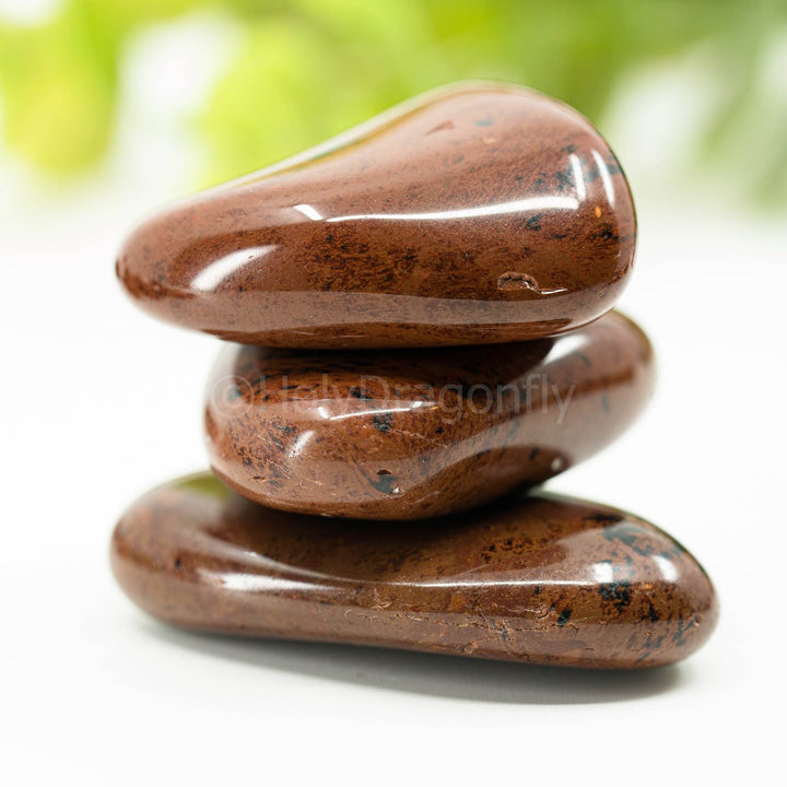 Mahagoninis obsidianas (XL) - Holy Dragonfly