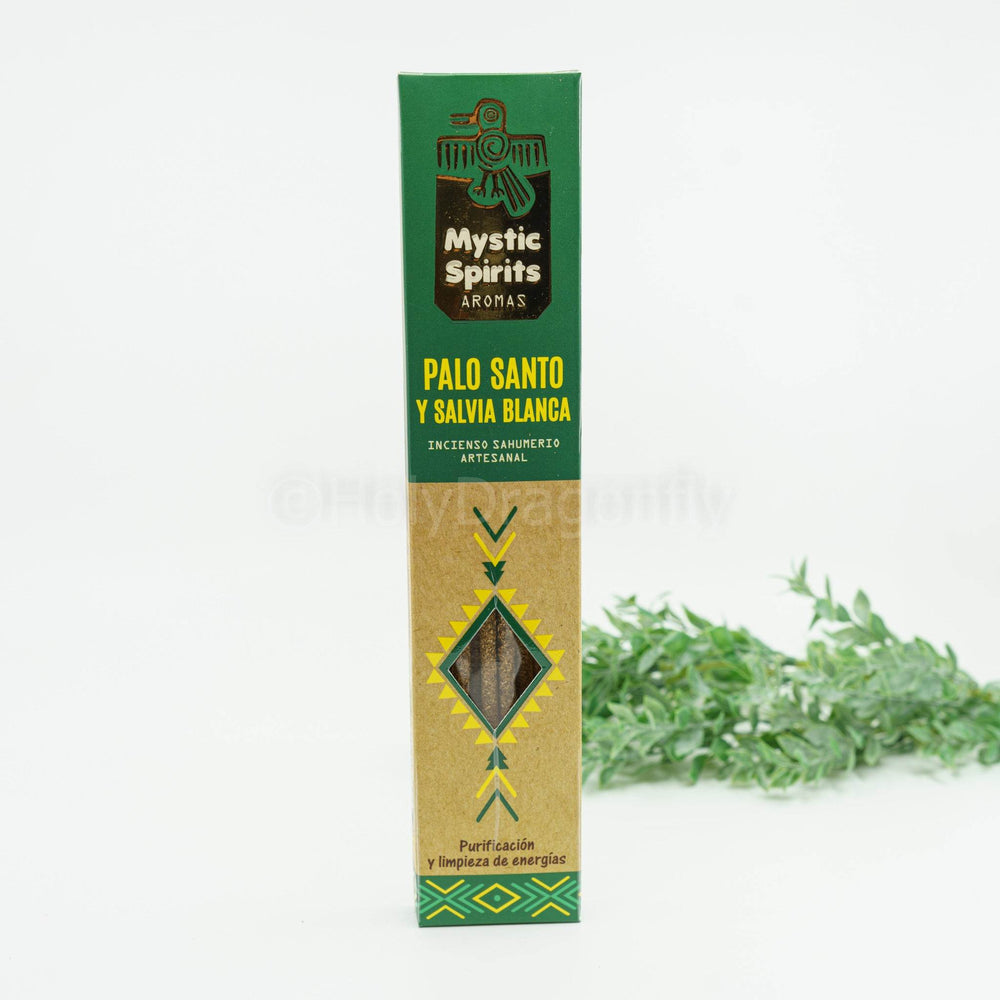 Mystic Spirits Palo Santo ir White Sage - Holy Dragonfly