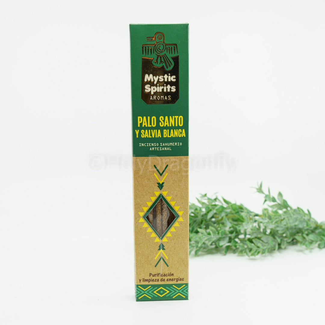 Mystic Spirits Palo Santo ir White Sage - Holy Dragonfly