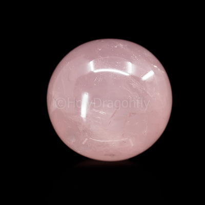 Rožinis kvarcas "sfera" 40mm