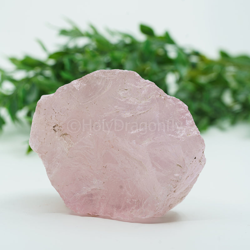Rožinis kvarcas natūralus mineralas "A"