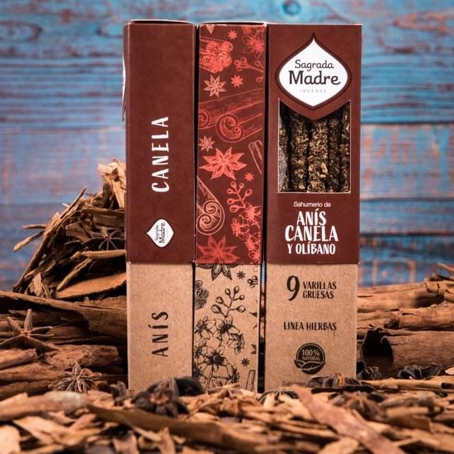 Sagrada Madre Anise, Cinnamon, Frankincense - Holy Dragonfly