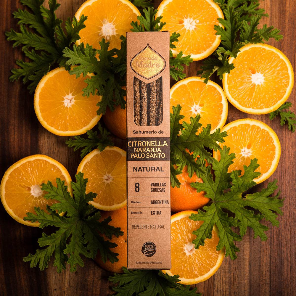Sagrada Madre Citronella, Orange, Palo Santo - Holy Dragonfly