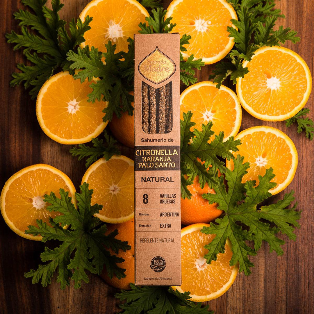 Sagrada Madre Citronella, Orange, Palo Santo - Holy Dragonfly