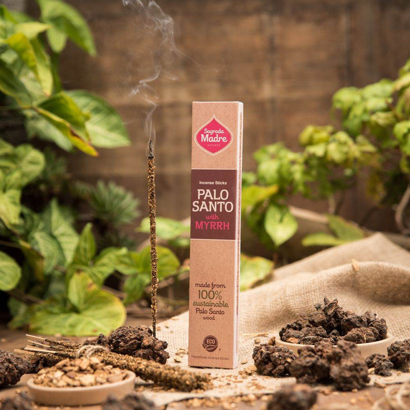 Sagrada Madre Palo Santo ir Myrrh