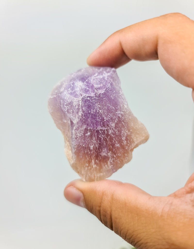 ametrinas naturalus magiskas tikras kristalas