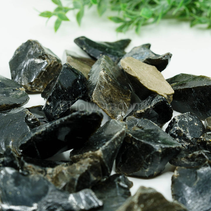 Auksinis Obsidianas mineralas - Holy Dragonfly