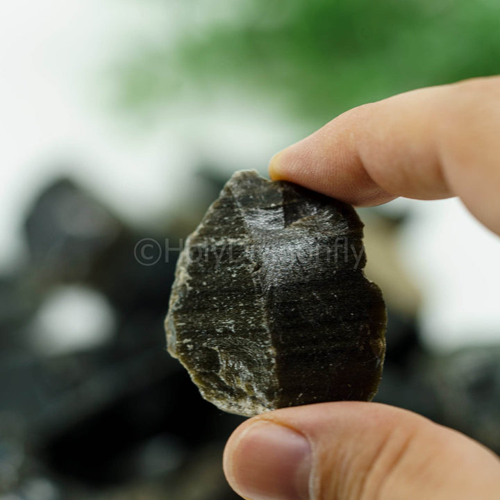 Auksinis Obsidianas mineralas - Holy Dragonfly