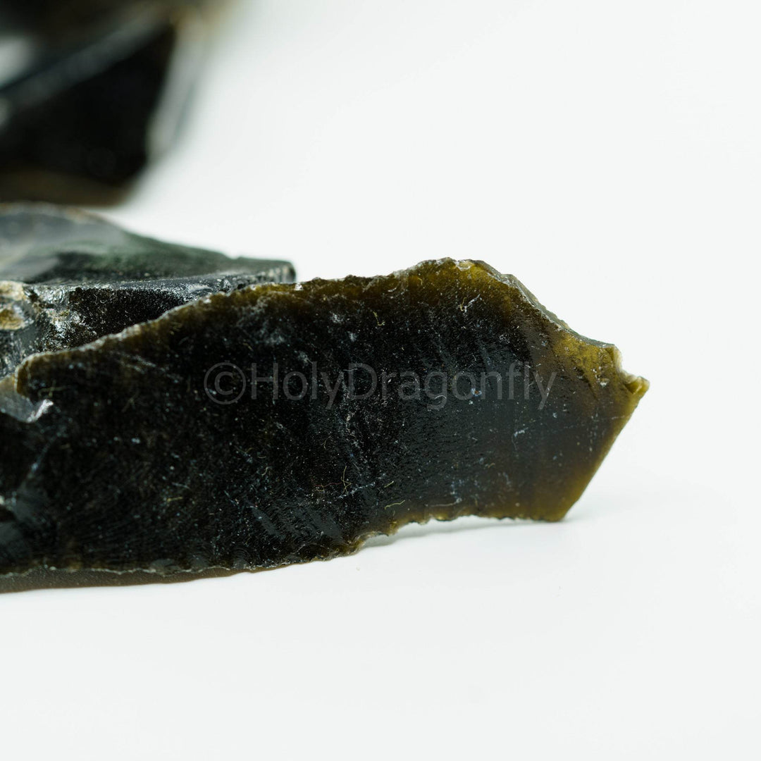 Auksinis Obsidianas mineralas - Holy Dragonfly